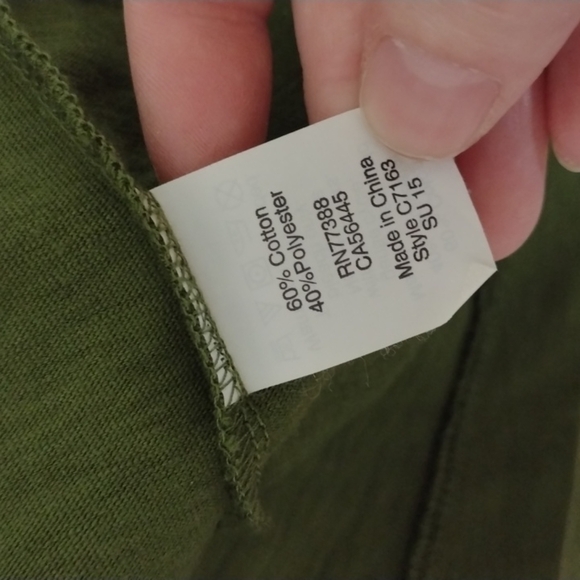 J. CREW green attached wrap dress tank size small - Picture 6 of 6